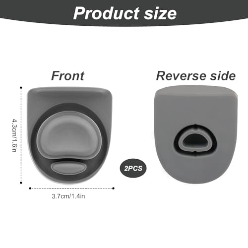 2pcs Silicone Stopper Replacement for Water Bottle - Gray Style 2