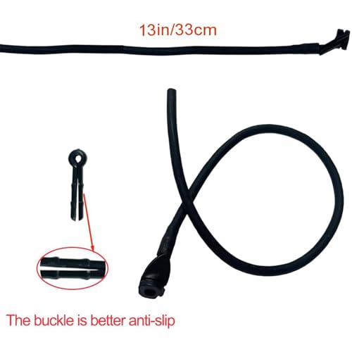 2 Pcs Archery Peep Sight with Rubber Tube and Buckles for Compound Bow