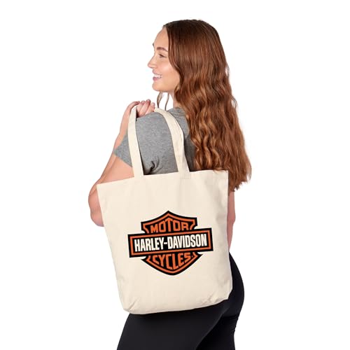 Canvas Tote Bag - 14" x 15" Classic Logo Design