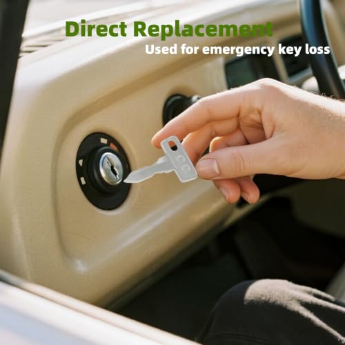 4-Pack Heavy Duty Golf Cart Key Set - Club Car OEM 1012505