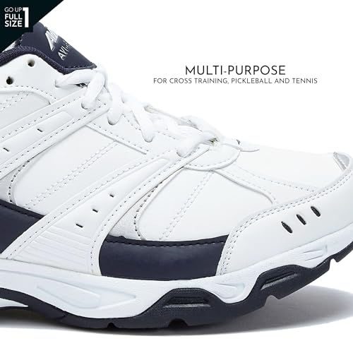 Men's Cross Trainer Sneakers - Extra Wide Pickleball & Tennis Shoes