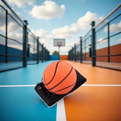 Wrist Return Ball for Agility Training - 2.36 Inch Rubber Bouncy Ball