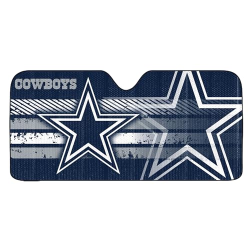 NFL Auto Shade Windshield Sun Visor - 59" x 27" - Team Design