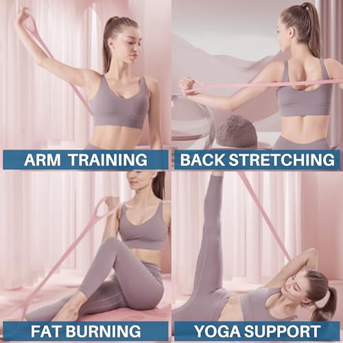 Figure 8 Resistance Band - 20 lbs Blue for Strength Training