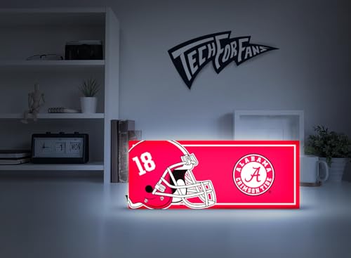 NCAA LED Ambience Light Box - USB-C & Battery Powered, Wall Mountable