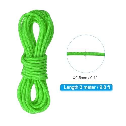 Bright Green Archery D Loop Rope - 10 FT Nocking Loop String