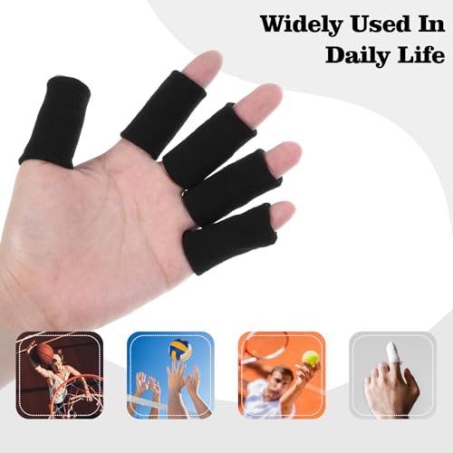 Finger Sleeve Protectors - 10 Pcs Compression Support for Pain Relief