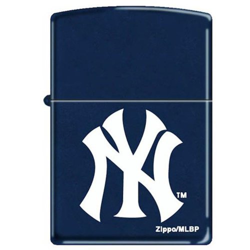 New York Yankees Logo Navy Blue Matte Lighter - Model 8260