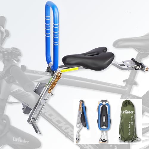 Front-Mount Child Bike Seat for Kids 2-6 Years - Blue-017