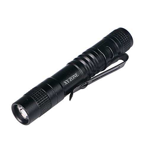 XY ZONE Ultra Slim LED Flashlight V1 900LM Clip Penlight Torch 1 x AAA
