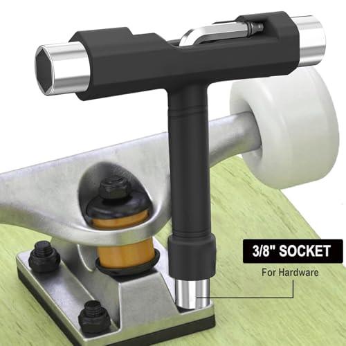 All-in-One Skateboard T-Tool - Portable Multi-Function Repair Tool