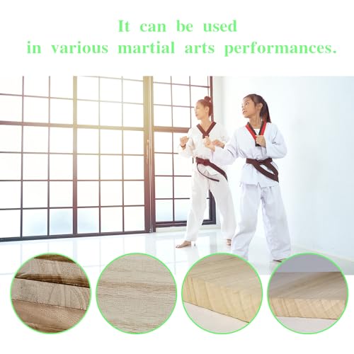 TDIAVH 20mm Martial Arts Breaking Boards for Taekwondo Karate Training Pack of 12