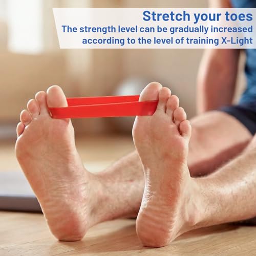 Toe Spacers and Stretch Bands - 5pcs Resistance Bands Set