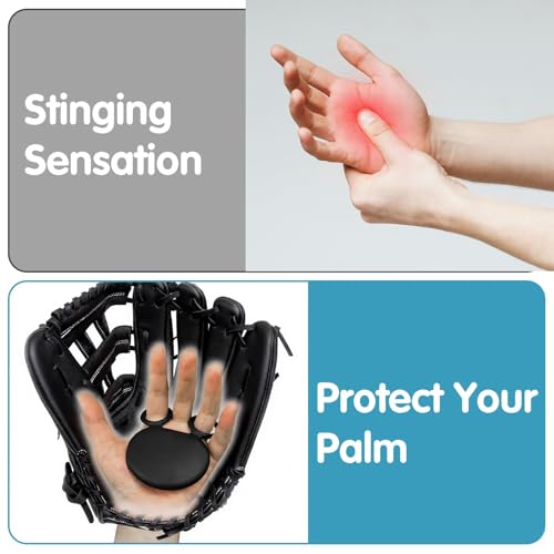 Baseball Glove Wrap - 2PCS Premium Silicone Palm Protector