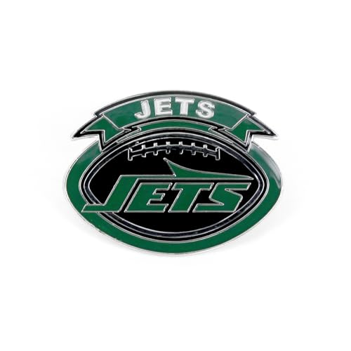 New York Jets Touchdown Pin - Classic Sports Fan Accessory