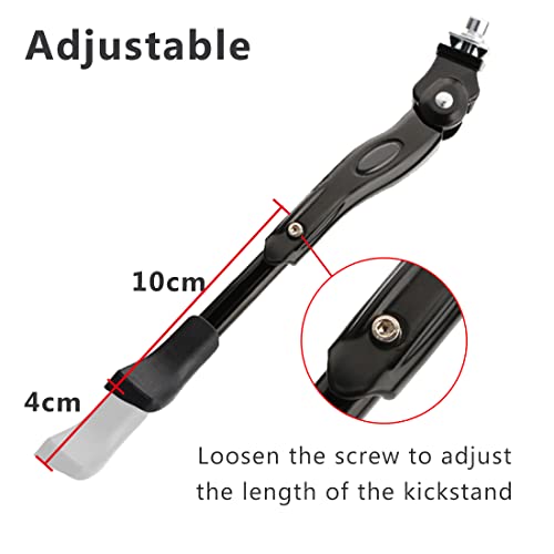 Adjustable Bike Kickstand for 18-22 Inch Wheels - Aluminum Alloy