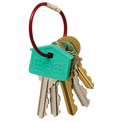 House Key Caps - Pack of 10 Assorted Colors