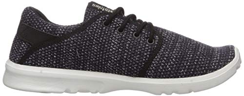 Etnies Women's Scout W's Skate Shoe, Black/White, 5 Medium US