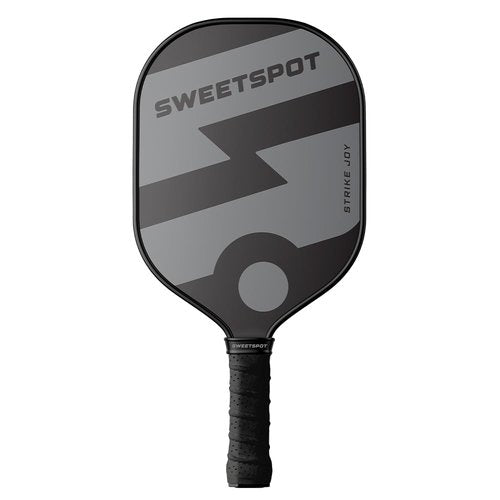SweetSpot Strike Joy Pickleball Paddle | USAPA Approved | Lightweight Pickle Ball Racket | Black and Grey