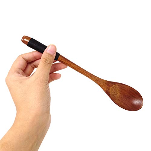 Eco-Friendly Wooden Flatware Set - 3PCS with Retro Pouch