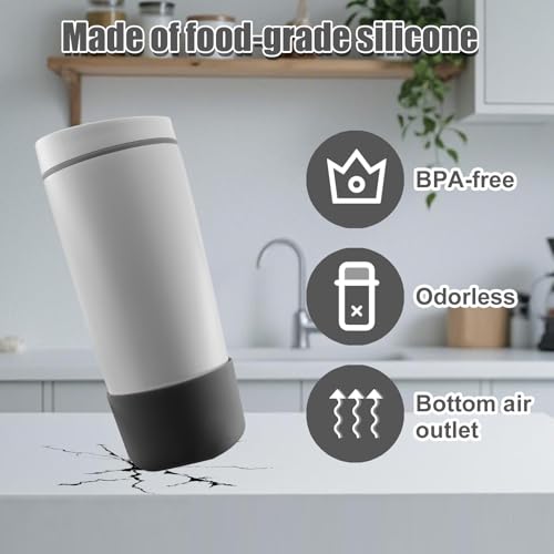 Silicone Boot Covers for Owala SmoothSip Slider Tumblers - Black, 2pcs