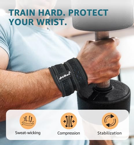 Adjustable Wrist Brace for TFCC Tears - Black, 1 Pack