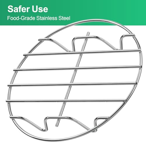 7-Inch Stainless Steel Steamer Rack for Instant Pot & Air Fryer