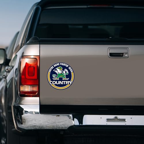 8" Round Notre Dame Fighting Irish Magnet - NCAA Team Decor