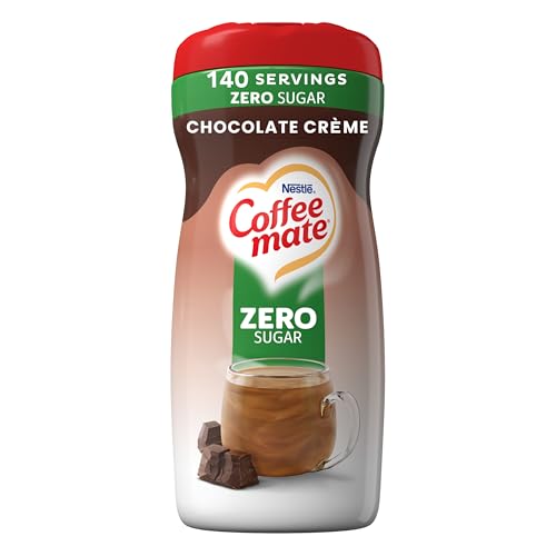 Chocolate Creme Zero Sugar Powder Coffee Creamer - 10.2 Ounce