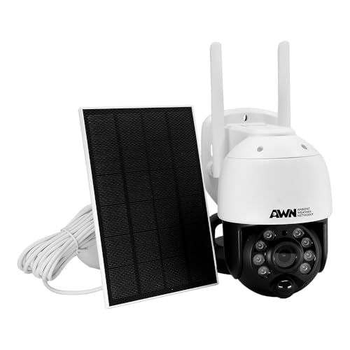 Wireless Solar Wi-Fi Weather Camera with 112-Degree Lens