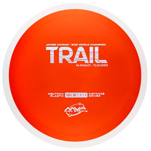 MVP Disc Sports Neutron Trail James Conrad Edition Disc Golf Distance Driver 170-175g