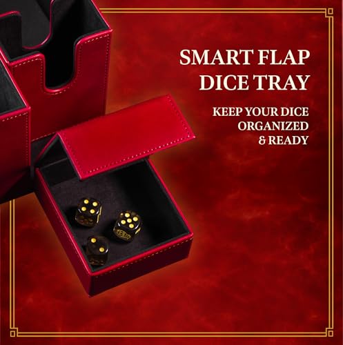 Arcana Key Foil Deck Box for 150+ Cards - SleeveChief Luxury Card Organizer