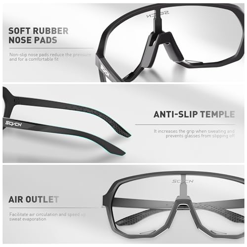 Photochromic Cycling Glasses with UV400 Protection - A501