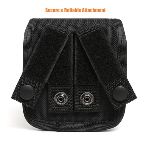 TACNEX Nylon Pouch with Hook&Loop Closure for Nasal Spray & Gloves, Duty Belt MOLLE System