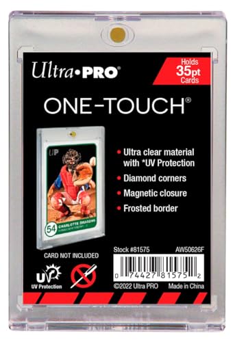 35pt One-Touch Magnet Card Holder with UV Protection