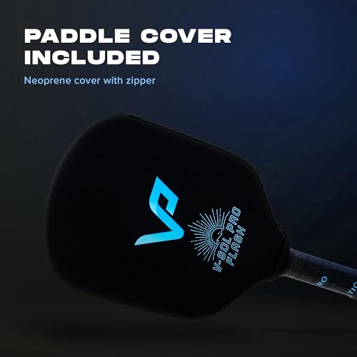 V-Sol Pro Paddle - 16mm Foam Core with Paddle Cover - Flash