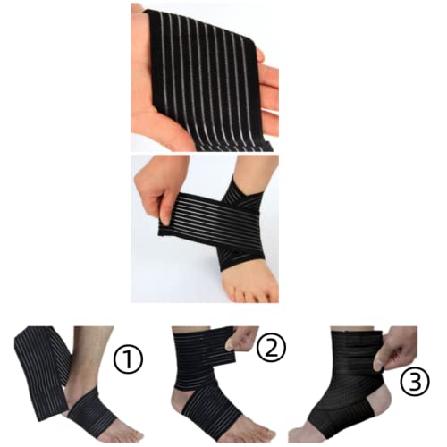 180cm Elastic Compression Wrap for Knee, Ankle, Wrist & Joint Support