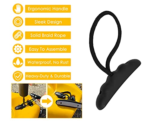 DS. DISTINCTIVE STYLE Kayak Handles 2 Pieces Carry Replacement