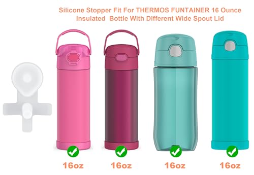Replacement Stopper & Seal Set for Thermos Funtainer 16oz - New Design