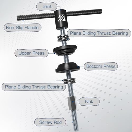BUCKLOS HST Black Bike Headset Bottom Bracket Bearing Press-in Tool Kit