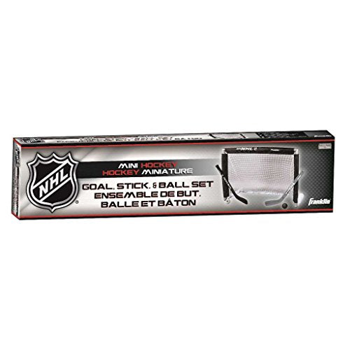 Mini Hockey Goal Set with Sticks & Foam Balls - Portable Fun