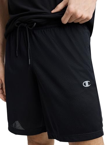 Champion Men's Performance 9" Mesh Shorts XL Black - Athletic Courtwear