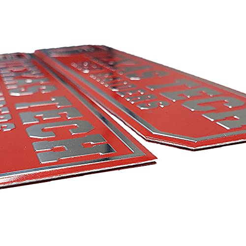 Ohio Buckeyes Truck Emblems 2-Pack - 1.75" x 8"