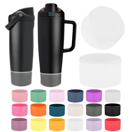 Protective Silicone Boot for Owala 30oz & 40oz Bottles - Translucent