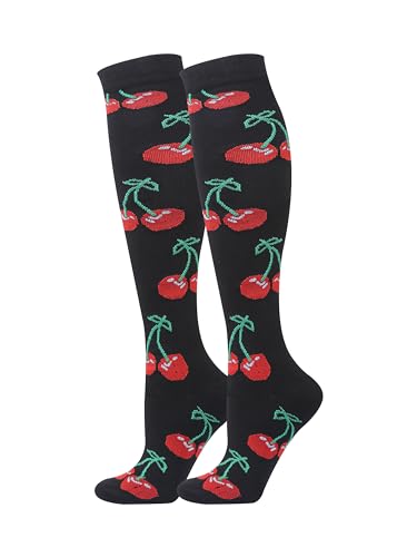 Compression Socks for Women & Men - Cherry Red