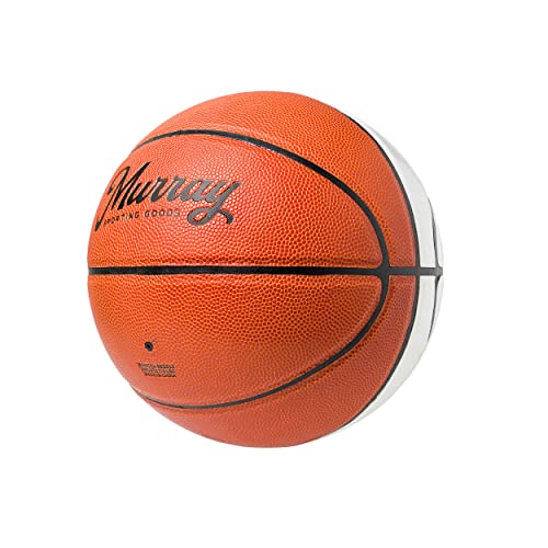 Murray Sporting Goods Autograph Basketball 29.5 Inch Regulation Size with Stand - Signature Display Memorabilia