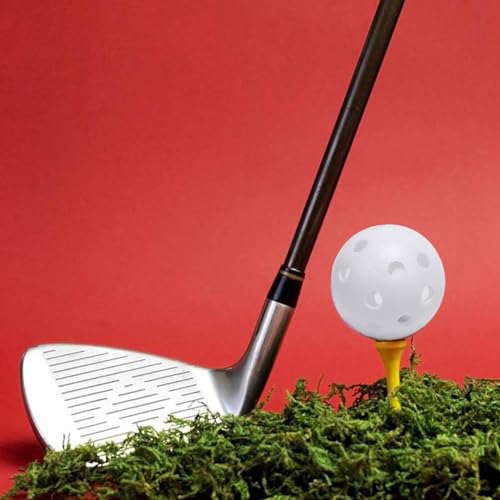 Lightweight Practice Golf Balls - 25 Pack White Plastic