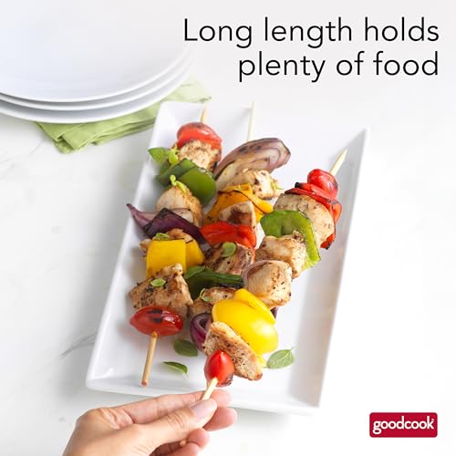 12-Inch Bamboo Skewers - 100 Count for Grilling & Crafts