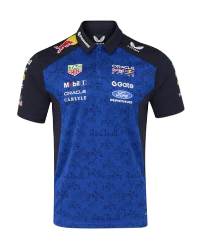 Red Bull Racing F1 Men's Polo Shirt - Large