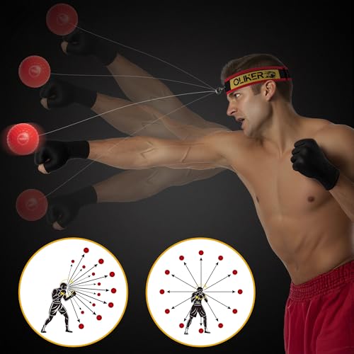 Boxing Reflex Ball Set - 4 Levels for Agility & Reaction Training
